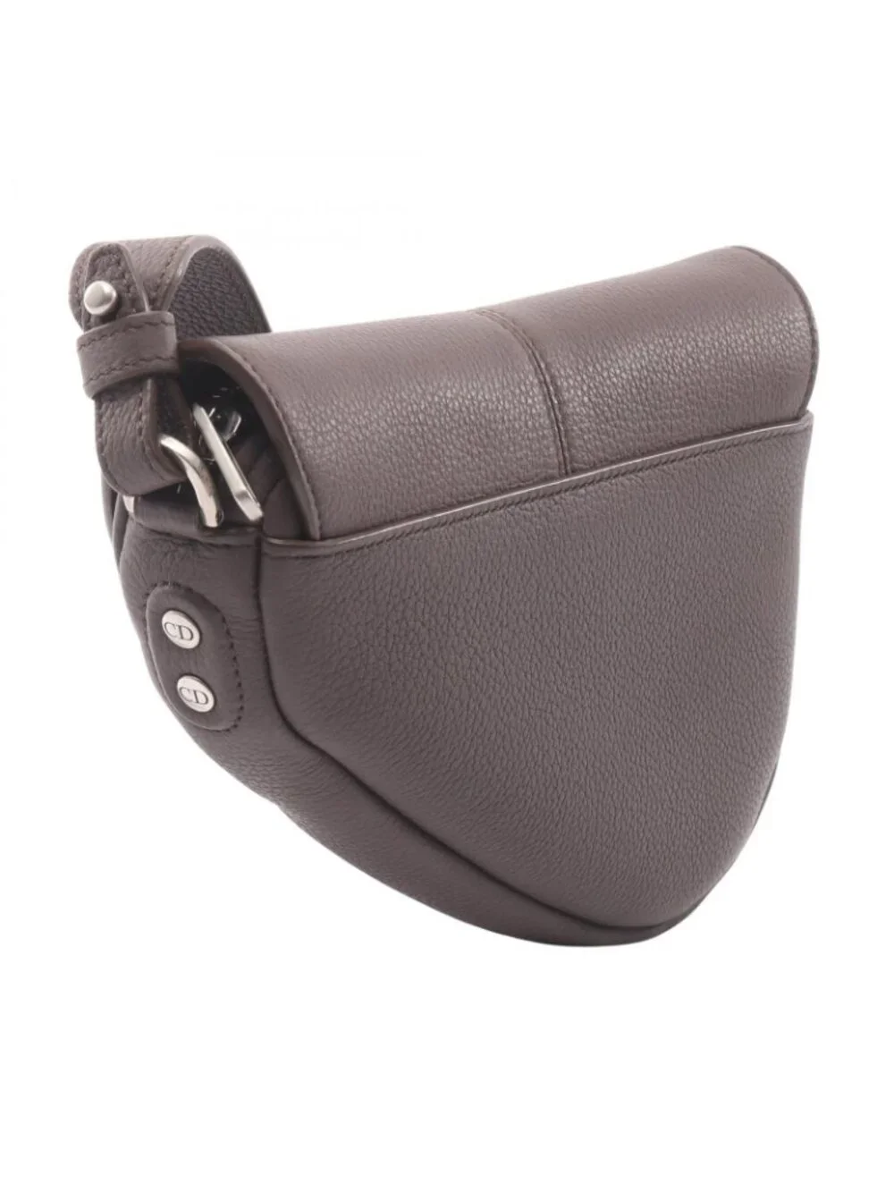 Dior Shoulder Bag Saddle Cross Body Brown Leather - Picture 2 of 7